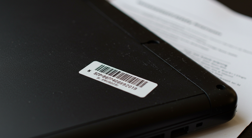 laptop serial number